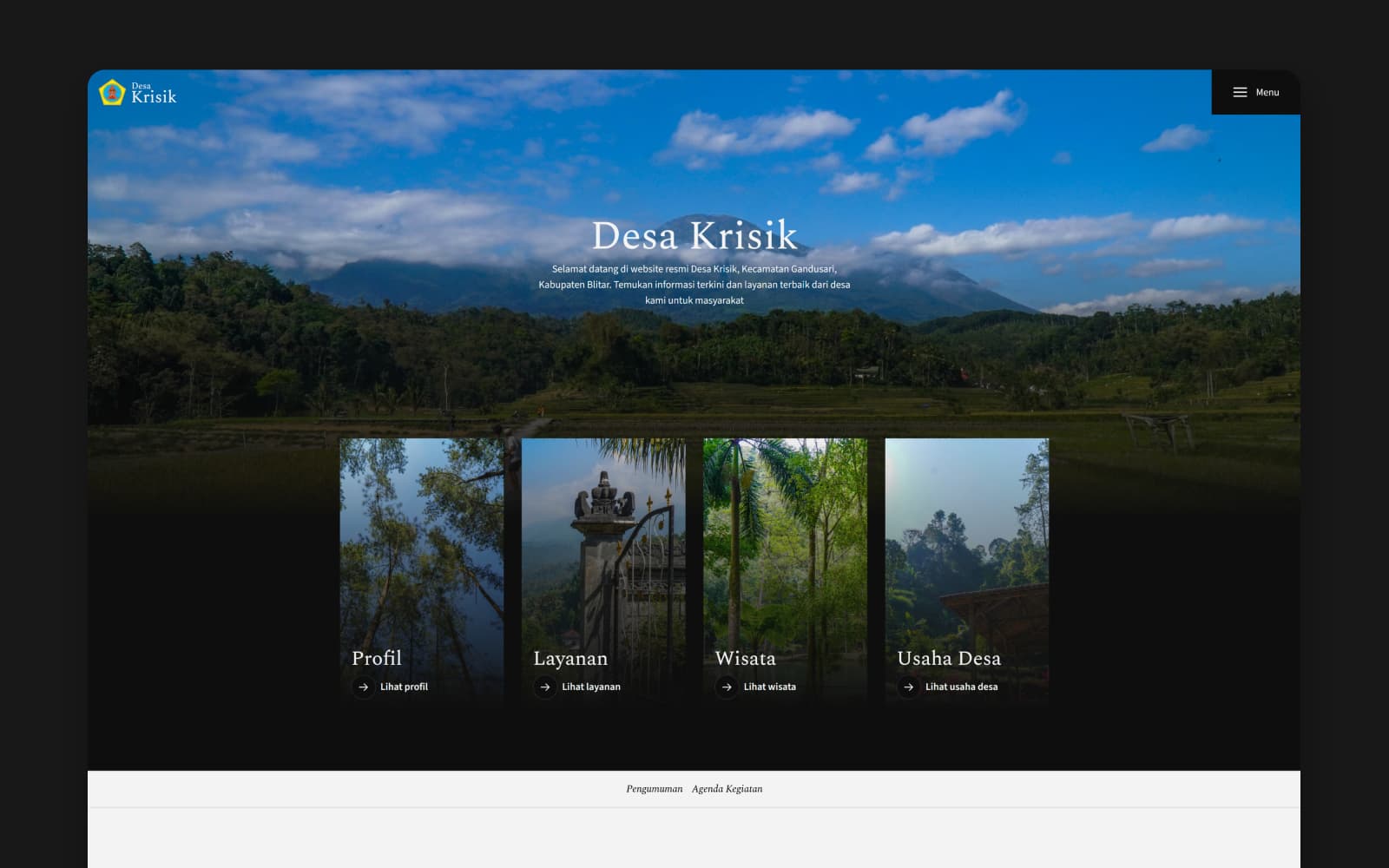 Desa Krisik Website