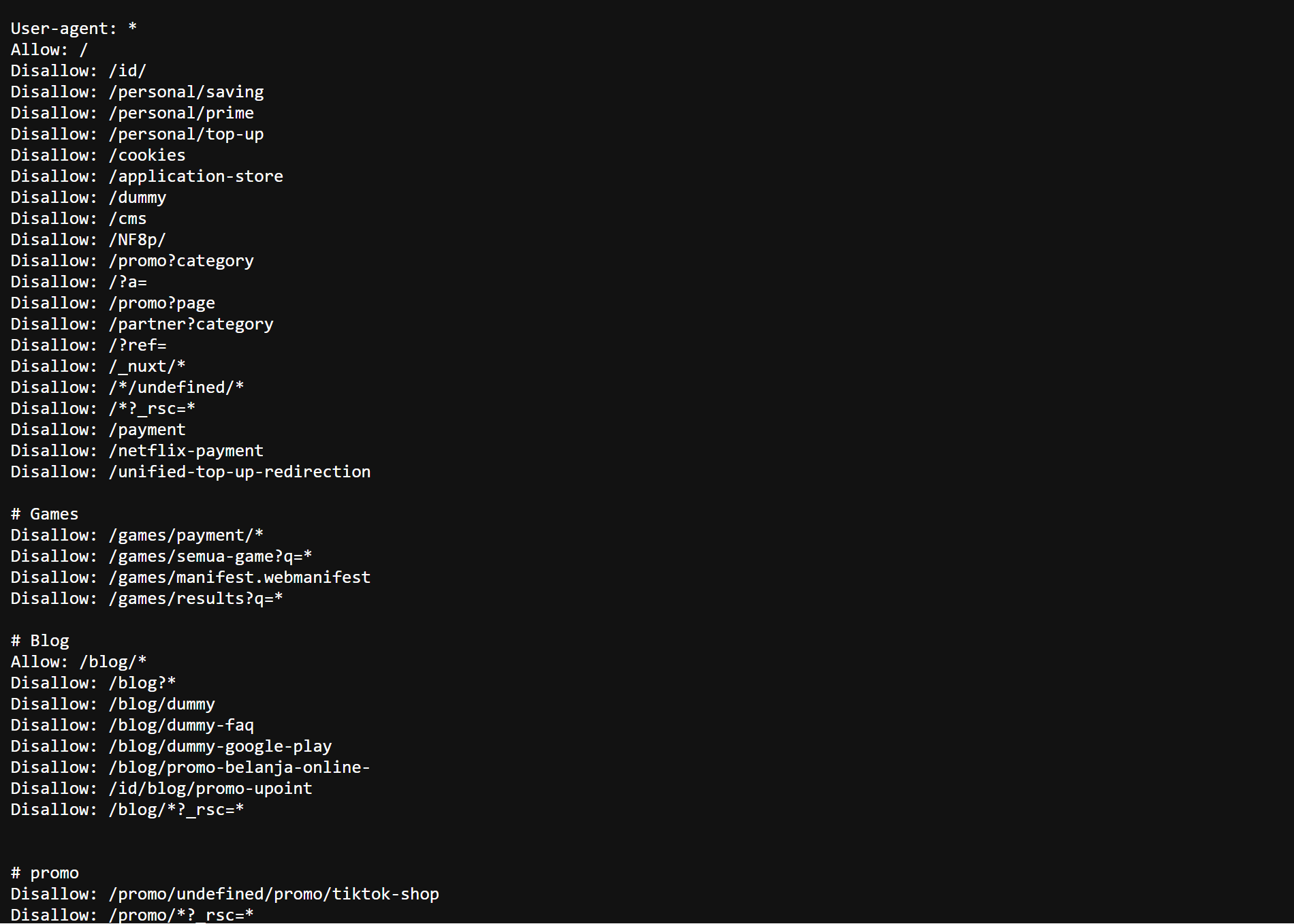 SEO Robots & Crawl Rules Configuration